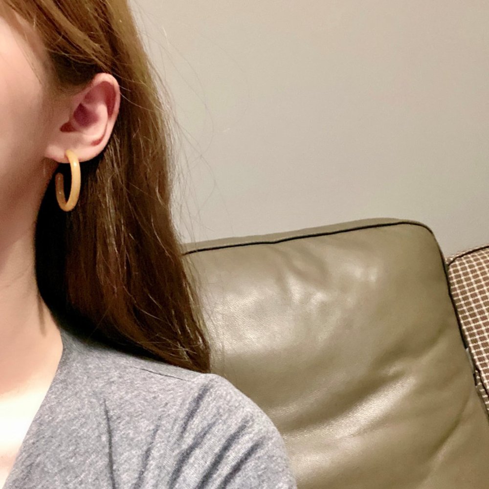 ❤️‍🔥𝕤𝕒𝕝𝕖❤️‍🔥🦋 hoop earrings - Picture 4 of 10